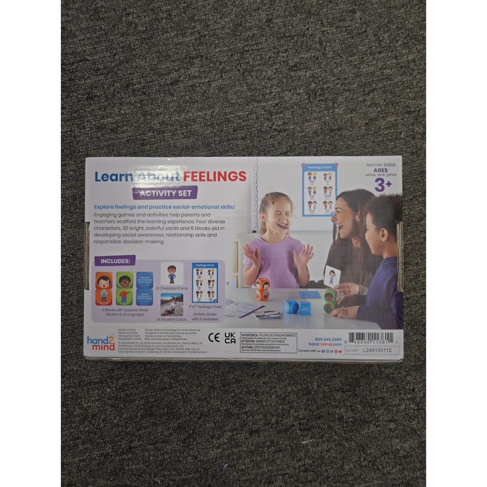 Hand 2 Mind Learn About Feelings Activity Set - BRAND NEW - Picture 3 of 4
